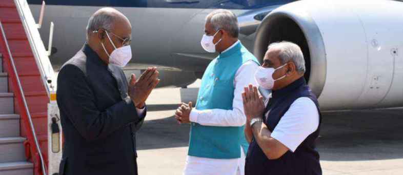 President Ram Nath Kovind on a two day visit to Gujarat, Will inauguration of world's largest stadium.jpg President Ram Nath Kovind on a two day visit to Gujarat, Will inauguration of world's largest stadium.jpg