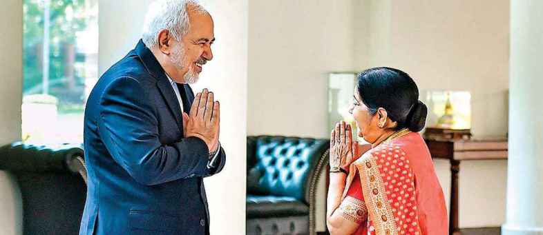Iranian Foreign Minister on India's tour, Meet Sushma Swaraj.jpg Iranian Foreign Minister on India's tour, Meet Sushma Swaraj.jpg