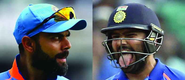 Controversy between Kohli-Rohit - Team India falls into two parts.jpg Controversy between Kohli-Rohit - Team India falls into two parts.jpg