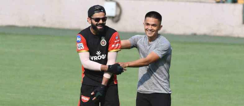 Racist Comments Made Towards Chhetri During Instagram Live With Kohli.jpg Racist Comments Made Towards Chhetri During Instagram Live With Kohli.jpg