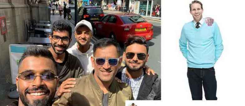 Mystery hand on Rishabh Pant’s shoulder confuses people.jpg Mystery hand on Rishabh Pant’s shoulder confuses people.jpg
