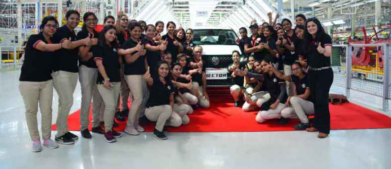 MG Motor Commercial Production Of Hector SUV At Its Halol Plant.jpg MG Motor Commercial Production Of Hector SUV At Its Halol Plant.jpg