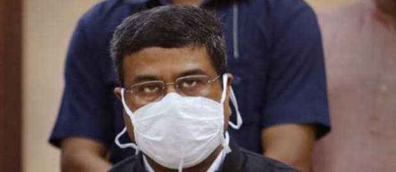 Union Minister Dharmendra Pradhan Tests Positive For Corona.jpg Union Minister Dharmendra Pradhan Tests Positive For Corona.jpg