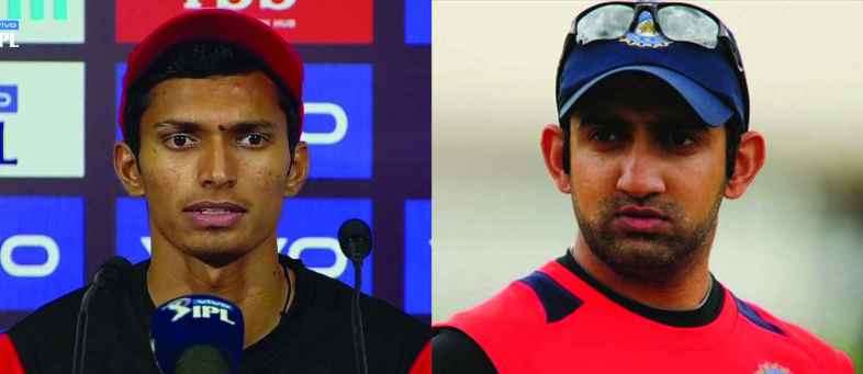 West Indies Tour - Gautam Gambhir's main role behind Navdeep Saini.jpg West Indies Tour - Gautam Gambhir's main role behind Navdeep Saini.jpg