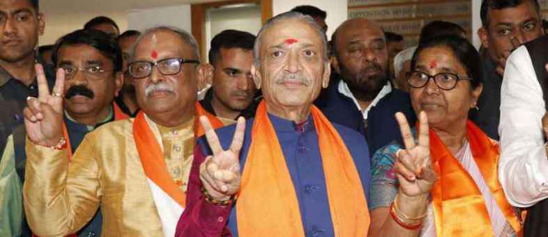 Gujarat rajyasabha elections BJP won3 seats and Congress got only one.jpg Gujarat rajyasabha elections BJP won3 seats and Congress got only one.jpg