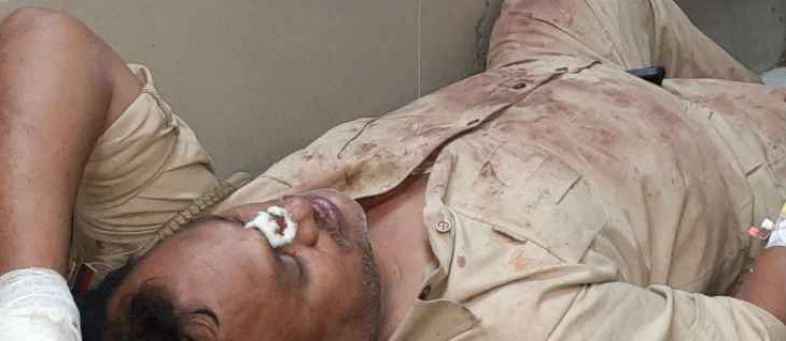 ‘Bikru Returns’ in Kaushambi Attack on police who went to arrest.jpg ‘Bikru Returns’ in Kaushambi Attack on police who went to arrest.jpg
