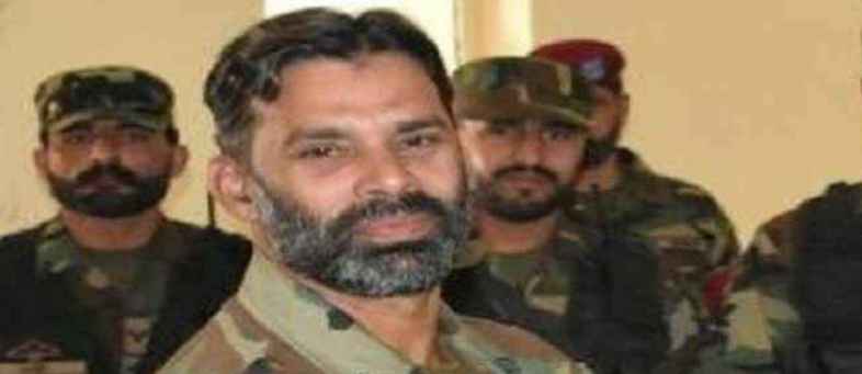 Pakistani commander Ahmad Khan killed in fight with Indian army.jpg Pakistani commander Ahmad Khan killed in fight with Indian army.jpg